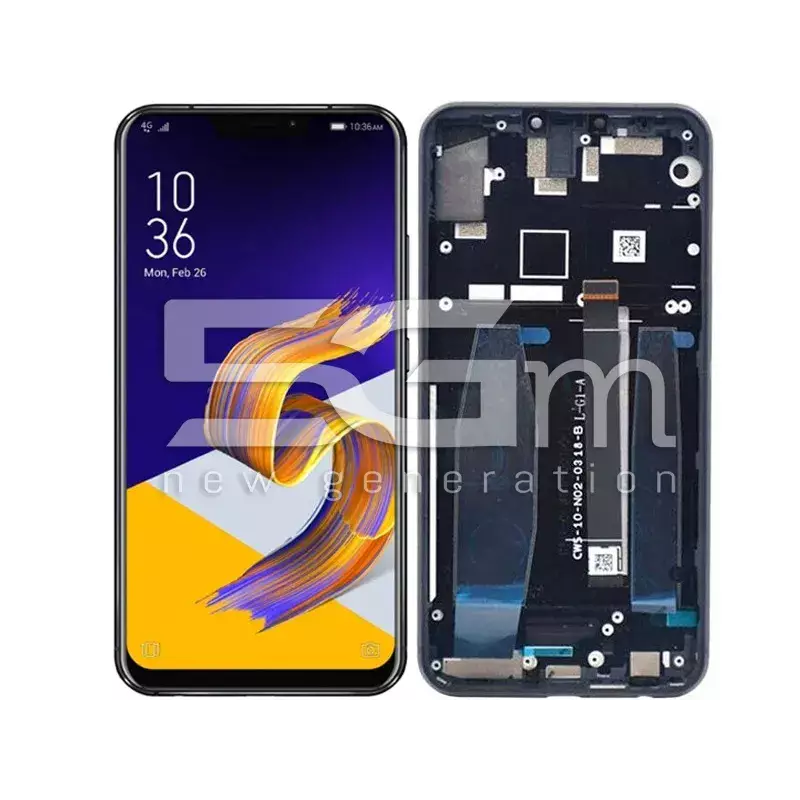 Ecra Tàctil + Chassi Preto ZenFone 5 ZE620KL (IPS)