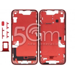 Middle Frame Red iPhone 14...
