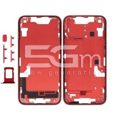 Middle Frame Red iPhone 14...