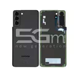 Rear Cover Phantom Black + Vetrino Fotocamera Samsung SM-G996 S21+ Ori