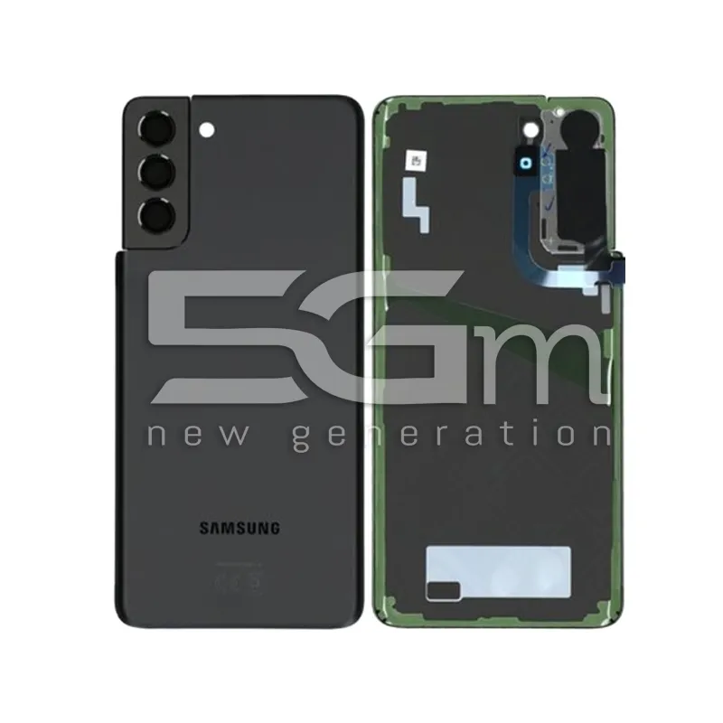 Retro Cover Phantom Black + Vetrino Fotocamera Samsung SM-G996 S21+ Ori | Store Online 5G-M