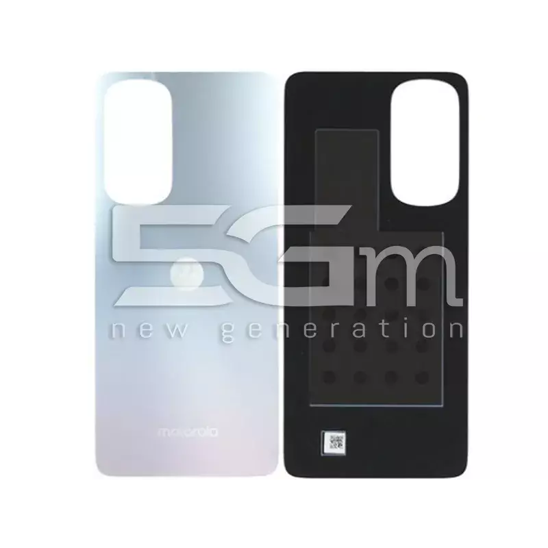 Retro Cover Supermoon Silver Moto Edge 30 Ori