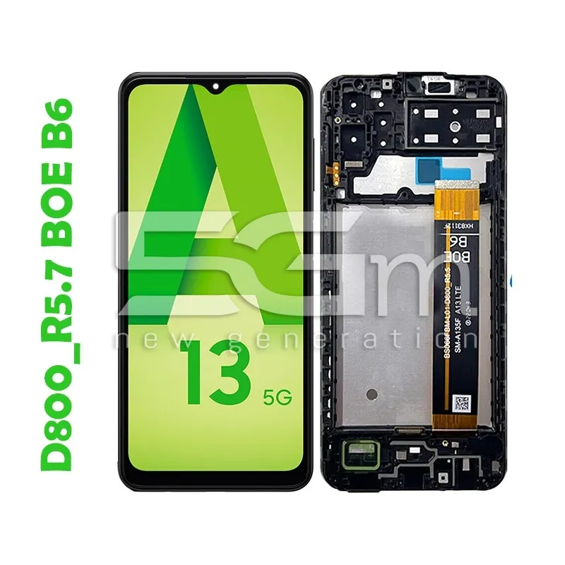 Display Touch + Frame Nero Samsung SM-A137 A13 (IPS) | Store Online 5G-M