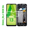 Kijelző Érintőképernyő + Keret Fekete Samsung SM-A137 A13 (IPS) | 5G-M Bolt