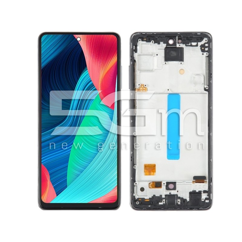 Ecra Tàctil + Chassi Preto Samsung SM-A528 A52s 5G (OLED)