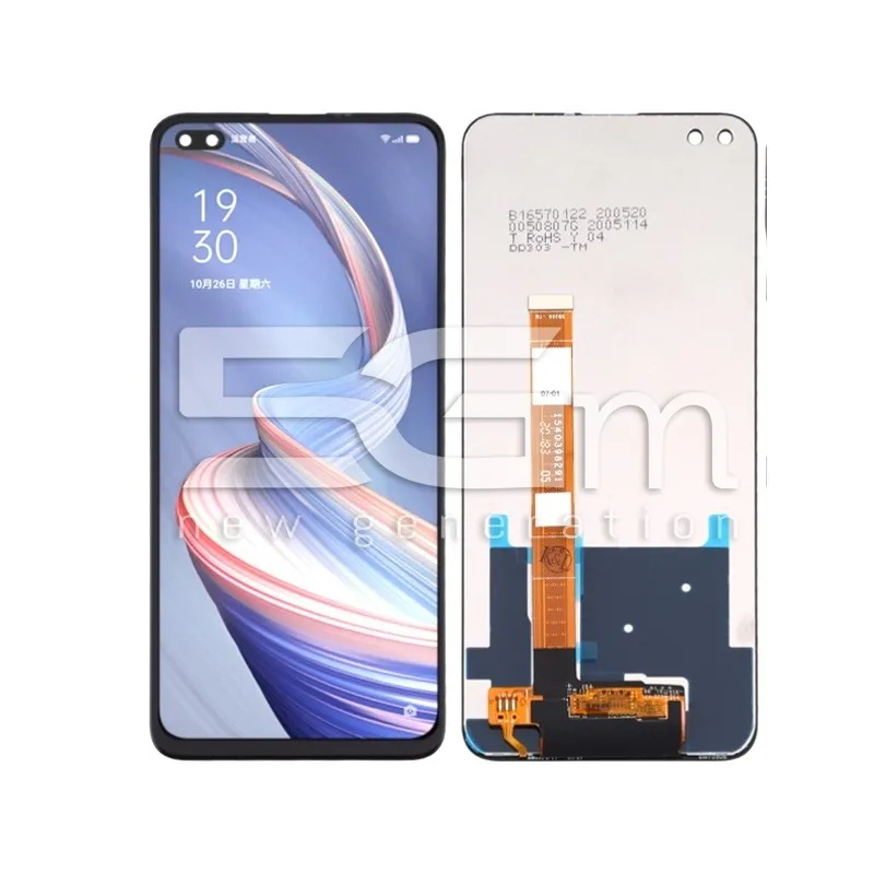 Display Touch Schwarz OPPO Reno4 Z 5G (IPS) | 5G-M.com