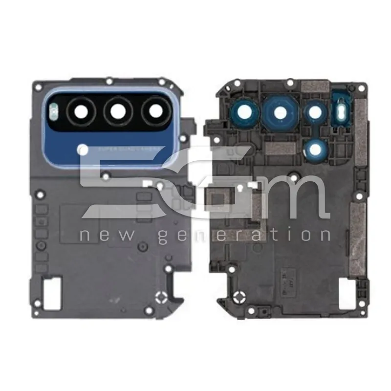 Vetrino Camera Posteriore Twilight Blue + Frame Xiaomi Redmi 9T (Triple camera Version) | Store Online 5G-M