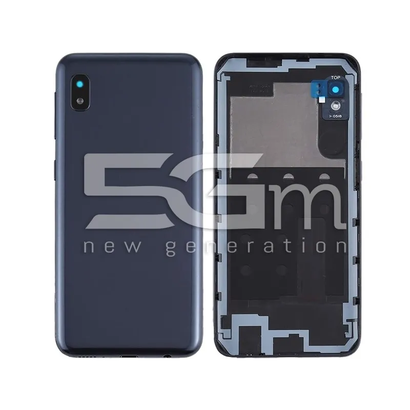 Cache Arrière + Vitre Caméra Noir Samsung SM-A10e Sans Logo | 5G-M.com
