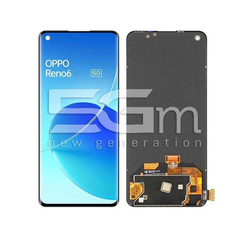 Display Touch Nero OPPO Reno6 5G (OLED) | Store Online 5G-M