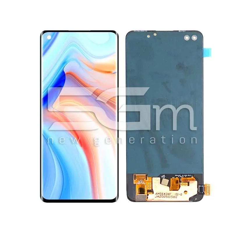 Display Touch Nero Oppo Reno 4 5G (OLED) | Store Online 5G-M