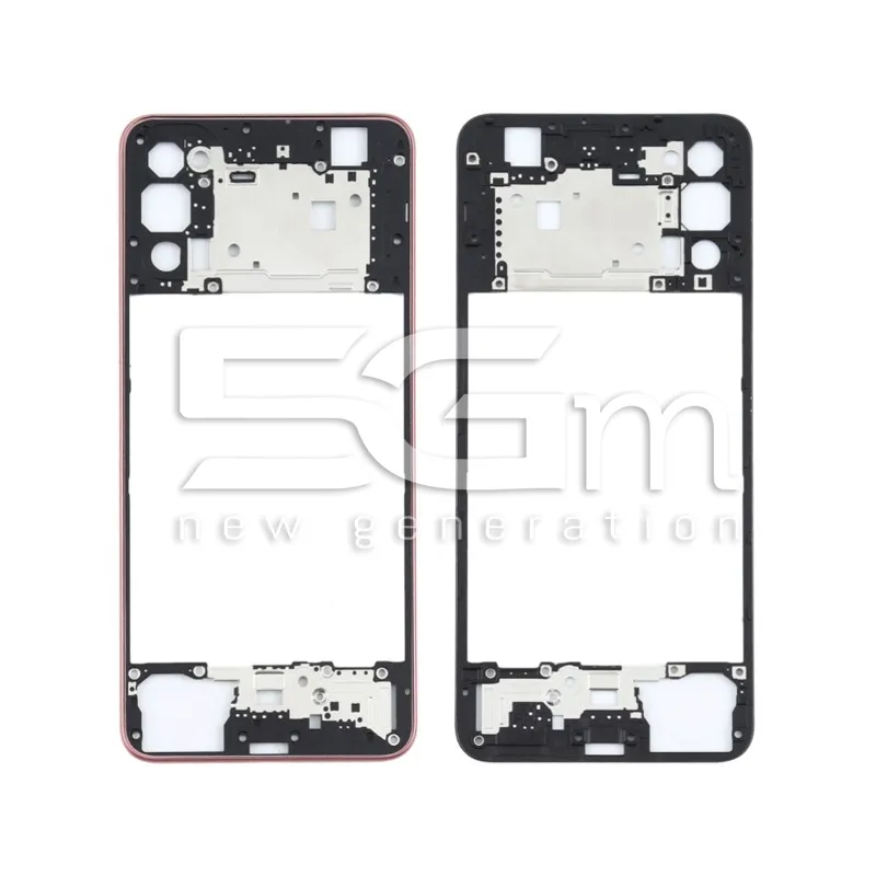 Middel Frame Black OPPO Reno4 5G