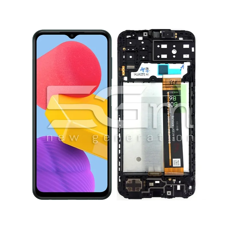 Display Touch Nero + Frame Samsung SM-M135 M13 Ori | Store Online 5G-M