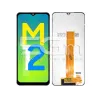 Érintőkijelző Fekete Samsung SM-M127 M12 (IPS) | 5G-M Webáruház