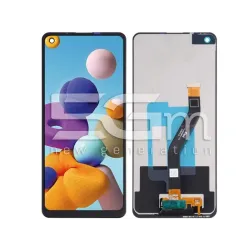 Écran Tactile Noir Samsung SM-A21 A215 (IPS) | Boutique en ligne 5G-M