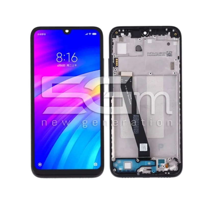 Display Touch + Frame Nero Xiaomi Redmi 7 (IPS) | Store Online 5G-M