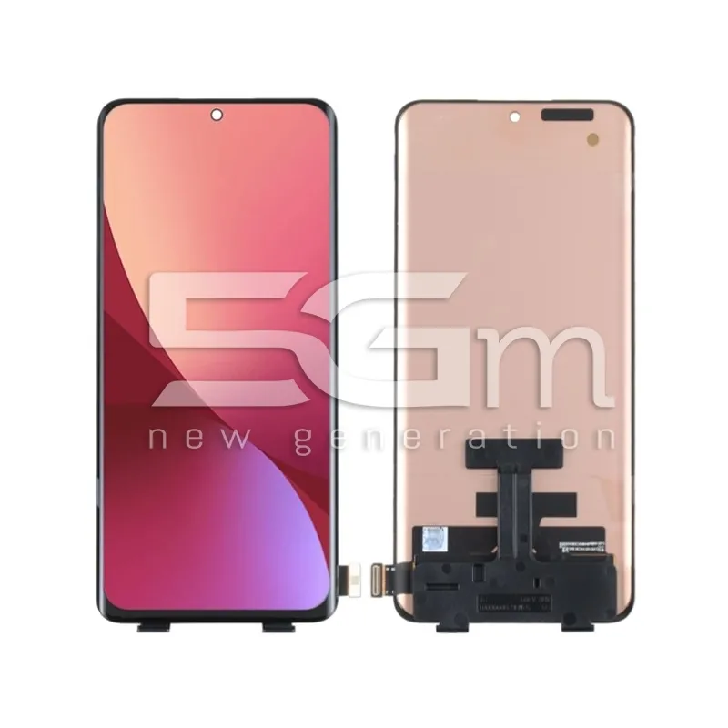 Kijelző Érintőképernyő Fekete Xiaomi 12 - 12 X (OLED) | 5G-M Online Áruház