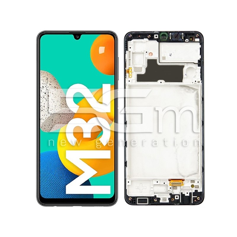 Display Touch + Frame Nero Samsung SM-M325 M32 4G Ori