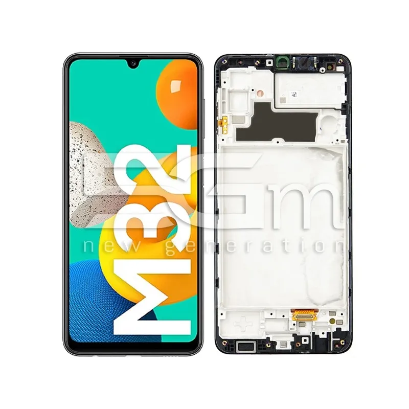 Écran Tactile + Cadre Noir Samsung SM-M325 M32 4G Ori | Boutique en Ligne 5G-M