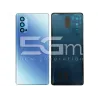 Retro Cover Blue + Vetrino Camera OPPO Reno 4 Pro 5G No Logo | Store Online 5G-M