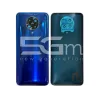 Retro Cover Neon Blue + Vetrino Camera Xiaomi Poco F2 Pro No Logo | Store Online 5G-M