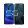 Retro Cover Blu + Vetrino Camera OPPO Reno Ace No Logo | Store Online 5G-M