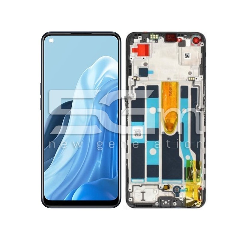 Ecra Tatil + Chassi Preto OPPO Find X5 Lite - Reno7 5G (PULLED)