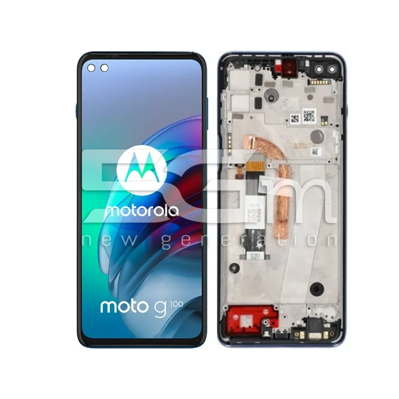Display Touch + Frame Magic Blue Moto G100 (IPS) | Store Online 5G-M