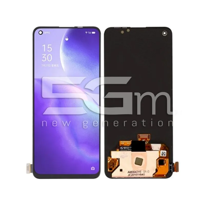 Display Touch Nero OPPO Find X3 Lite - Reno 5 5G (OLED) | Store Online 5G-M