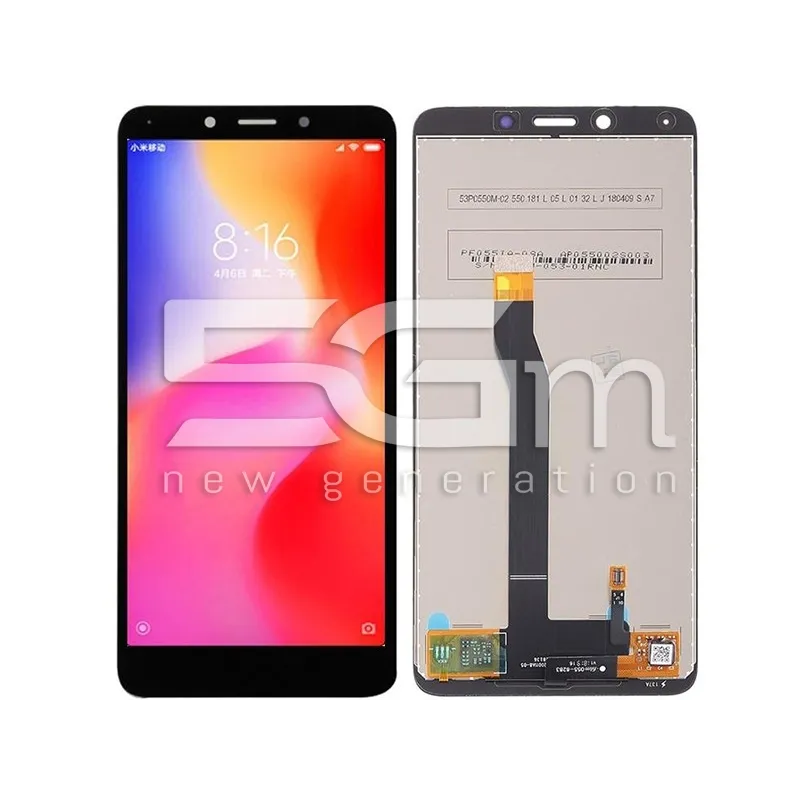 Display Touchscreen Schwarz Xiaomi Redmi 6 (IPS) | 5G-M Online-Shop