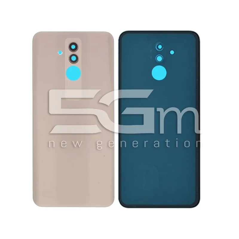 Retro Cover Gold + Vetrino Camera Huawei Mate 20 Lite No Logo | Store Online 5G-M