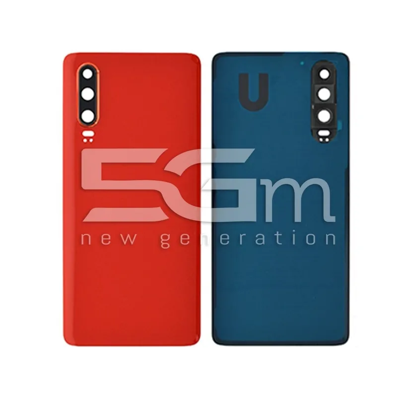 Retro Cover Amber Sunrise + Vetrino Camera Huawei P30 No Logo | Store Online 5G-M