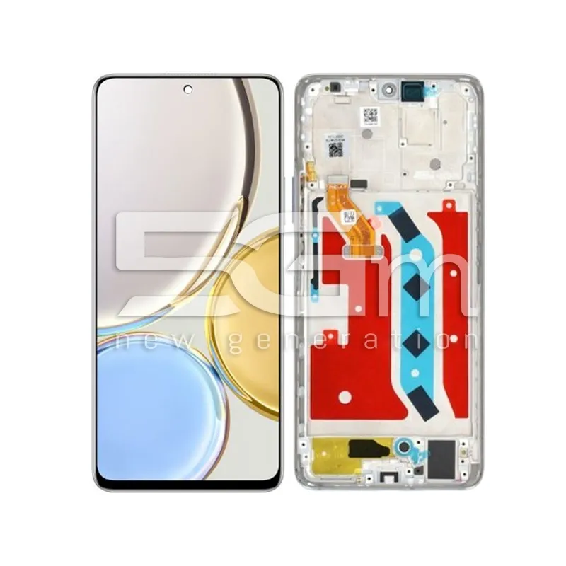 Érintőkijelző + Keret Titán Ezüst Honor Magic 4 Lite 5G (IPS) | 5G-M Webáruház