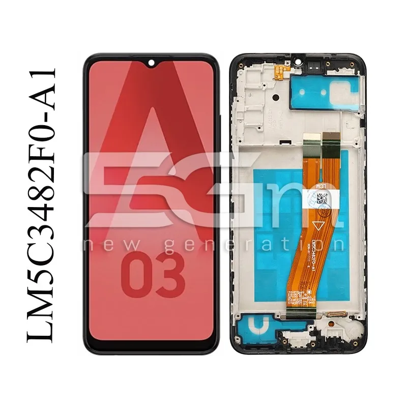 Display Touch + Frame Nero Samsung SM- A037 A03s (IPS) | Store Online 5G-M