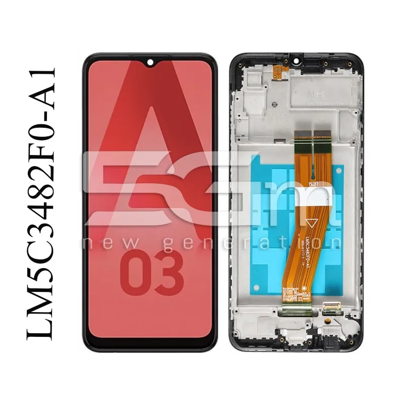 Display Touch + Frame Nero Samsung SM- A035G A03 (IPS) | Store Online 5G-M