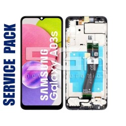 Display Touch Black + Frame Samsung SM- A037 A037G (A03s 2021) A03s Ori (EU)