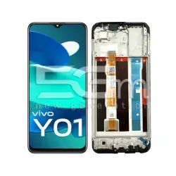 Ecra Tactil + Chassi Preto VIVO Y01 (IPS)