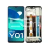 Kijelző Érintőképernyő + Keret Fekete VIVO Y01 (IPS) | 5G-M Online Bolt