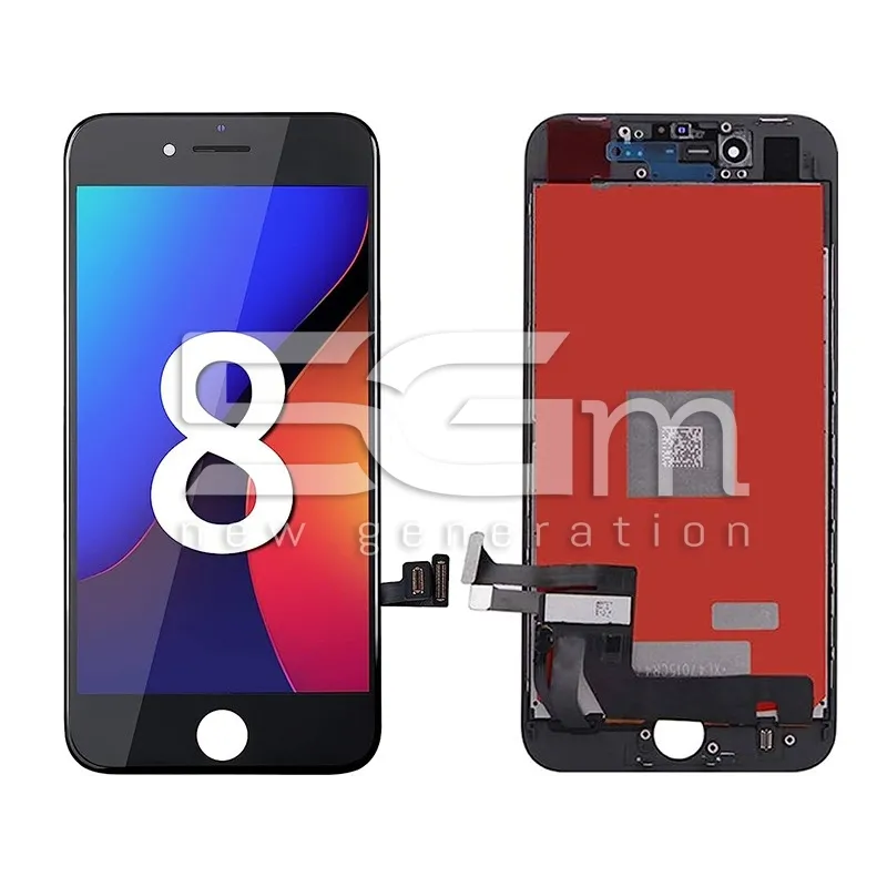 Display Touch Schwarz + Rahmen iPhone 8 - SE 2020 | Online-Shop 5G-M