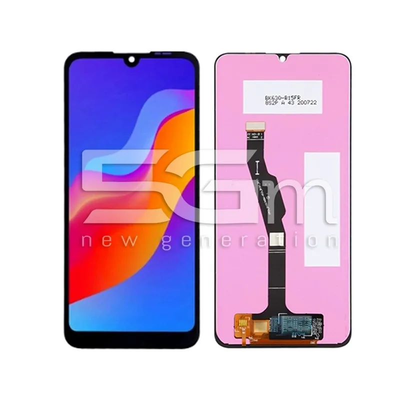 Kijelző Érintőképernyő Fekete Huawei Y6p - Honor 9A (IPS) | 5G-M Online Áruház