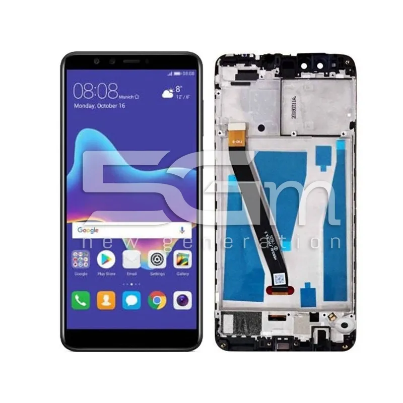 Display Touch + Frame Nero Huawei Y9 2018 (IPS) | Store Online 5G-M