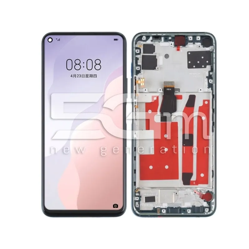 Touchscreen-Display + Rahmen Dunkelgrün Honor 30s | 5G-M