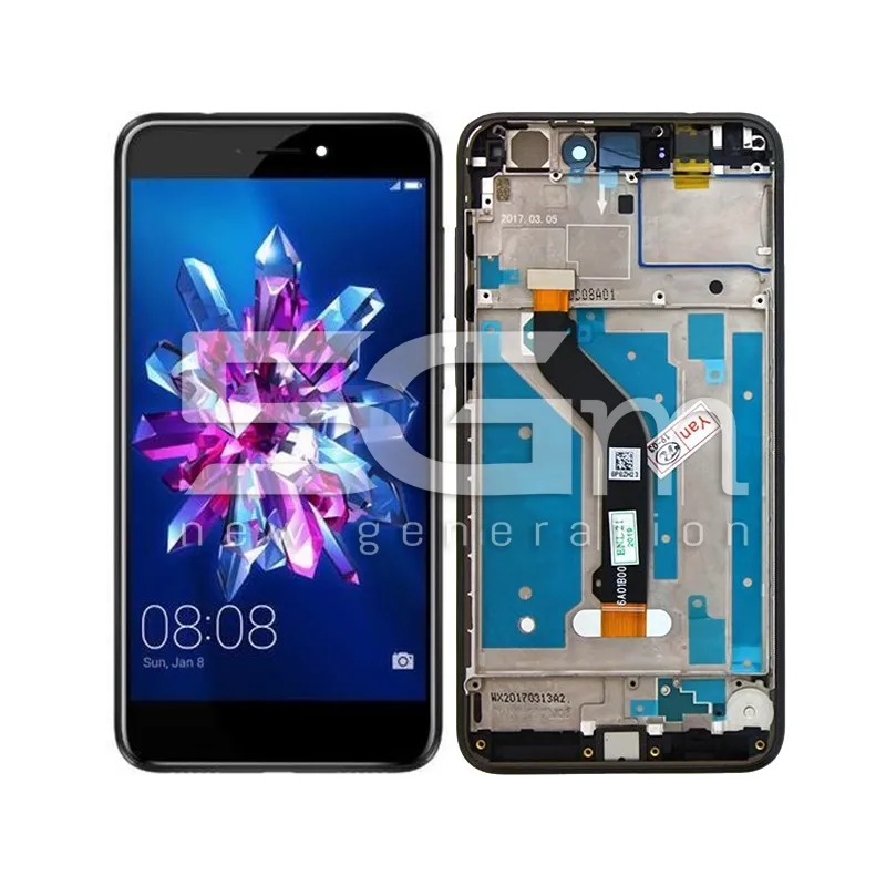 Display Touch + Rahmen Schwarz Honor 8 Lite (IPS) | 5G-M.com