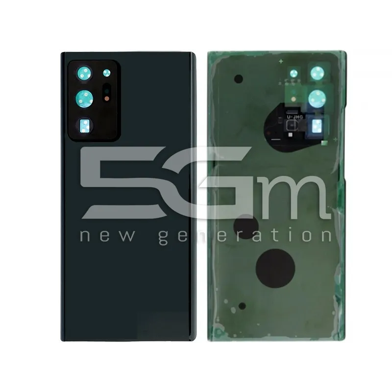 Retro Cover Nero + Vetrino Camera Samsung SM-N986 Note 20 Ultra 5G No Logo | Store Online 5G-M