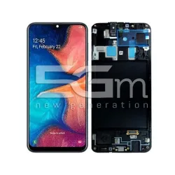 Дисплей Тъч + Рамка Черна Samsung SM-A205F A20 Ori | 5G-M Онлайн Магазин