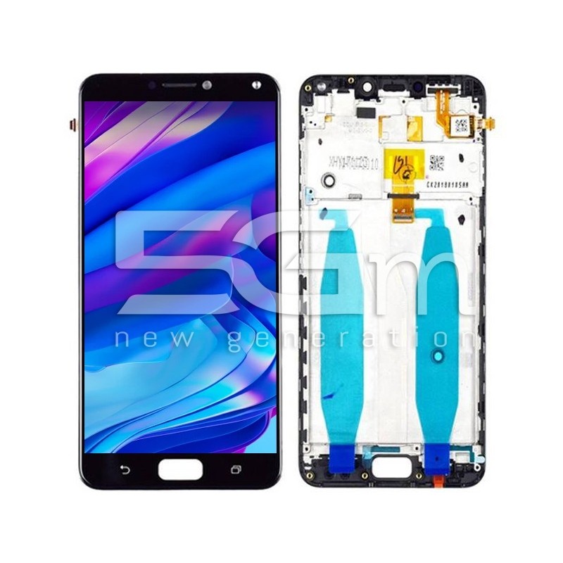 Ecra Tàctil + Chassi Preto Asus ZenFone 4 Max Pro ZC554KL (IPS)