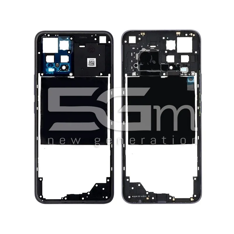 Middle Frame Cyber Silver Realme 8 4G | Store Online 5G-M