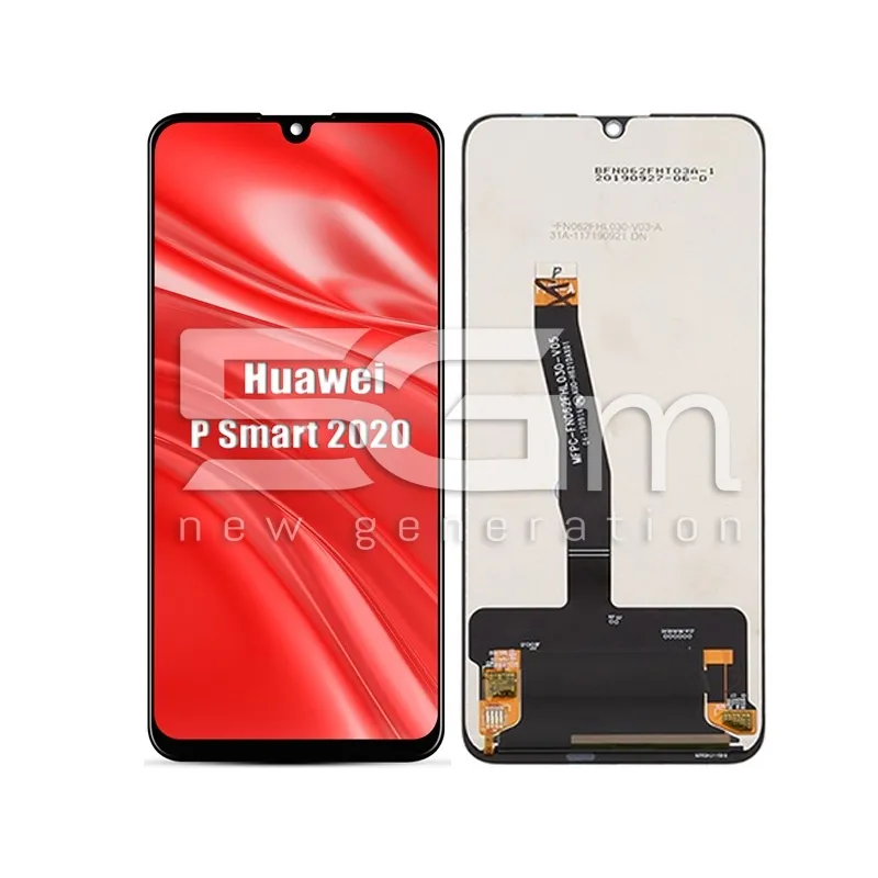 Érintőkijelző Fekete Huawei P Smart 2020 (IPS) | 5G-M