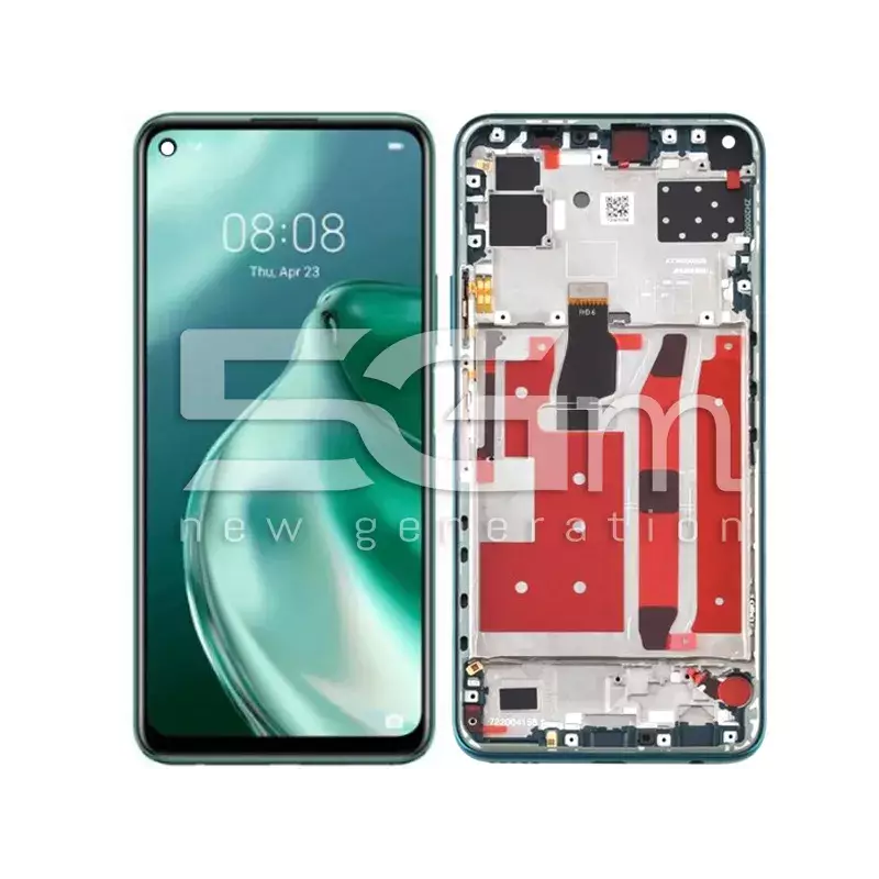 Display Touch + Frame Crush Green Huawei P40 lite 5G (IPS)