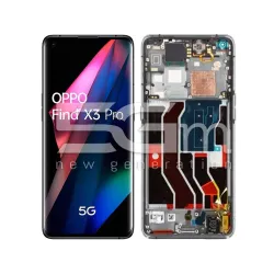 Display Touch + Frame Gloss Black OPPO Find X3 Pro (PULLED) | Store Online 5G-M