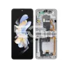 Display Touch + Frame Silver White Samsung SM-F721 Flip4 Ori | Store Online 5G-M